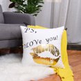 thumbnail image 2 of PiccoCasa 18"x18" Cushion Cover Case Bronzing Gold Printing Throw Pillow Cover, Print6, 2 of 6
