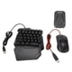 thumbnail image 5 of Juego De Convertidor De Ratón Y Teclado, Teclado Mecánico Con Cable Tipo C De Bajo Ruido Para Una Mano, Baja Latencia Para Juegos Móviles, 5 of 8