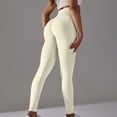thumbnail image 5 of ZHUGeLI Workout Leggings Women's High Waist Butt-Lifting Elastic Slim Yoga Pants Solid Running Sports Tights, 5 of 5