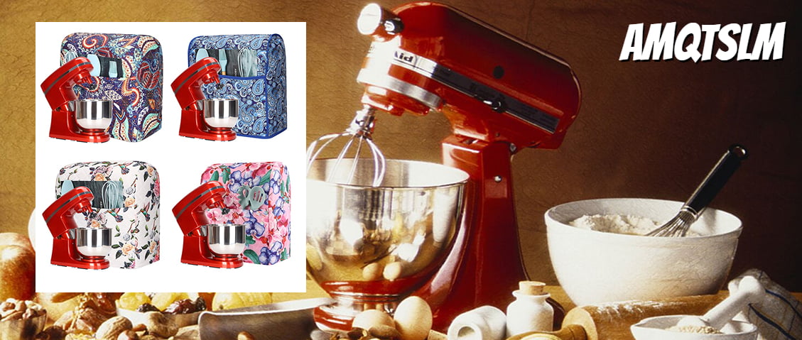 Fanhan Kitchen Aid Mixer Cover Compatible with 6-8 Quarts Kitchen  Aid/Hamilton Stand Mixer,Kitchen Aid Mixer Covers For Stand Mixer With  Floral Print