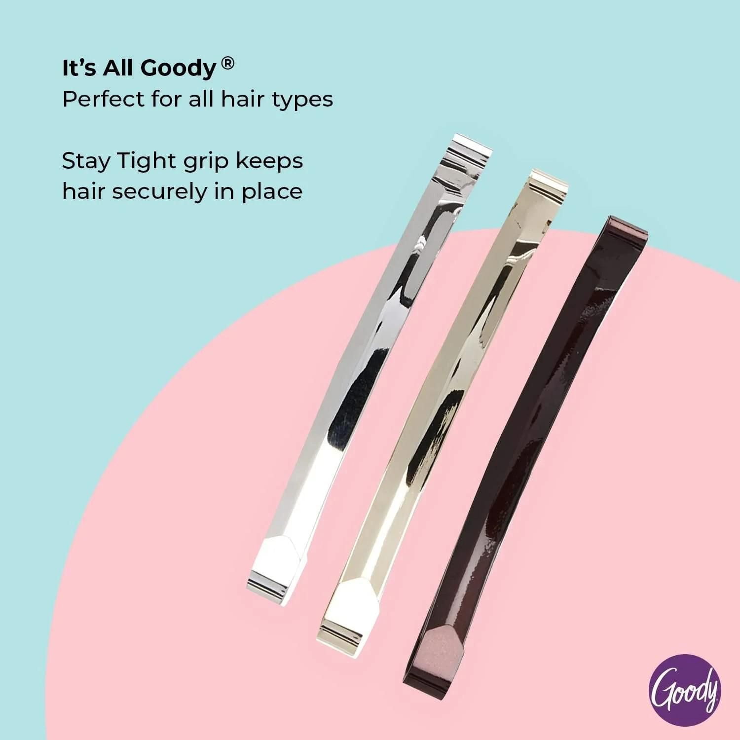 Goody Stay Tight Barrete - 3Ct