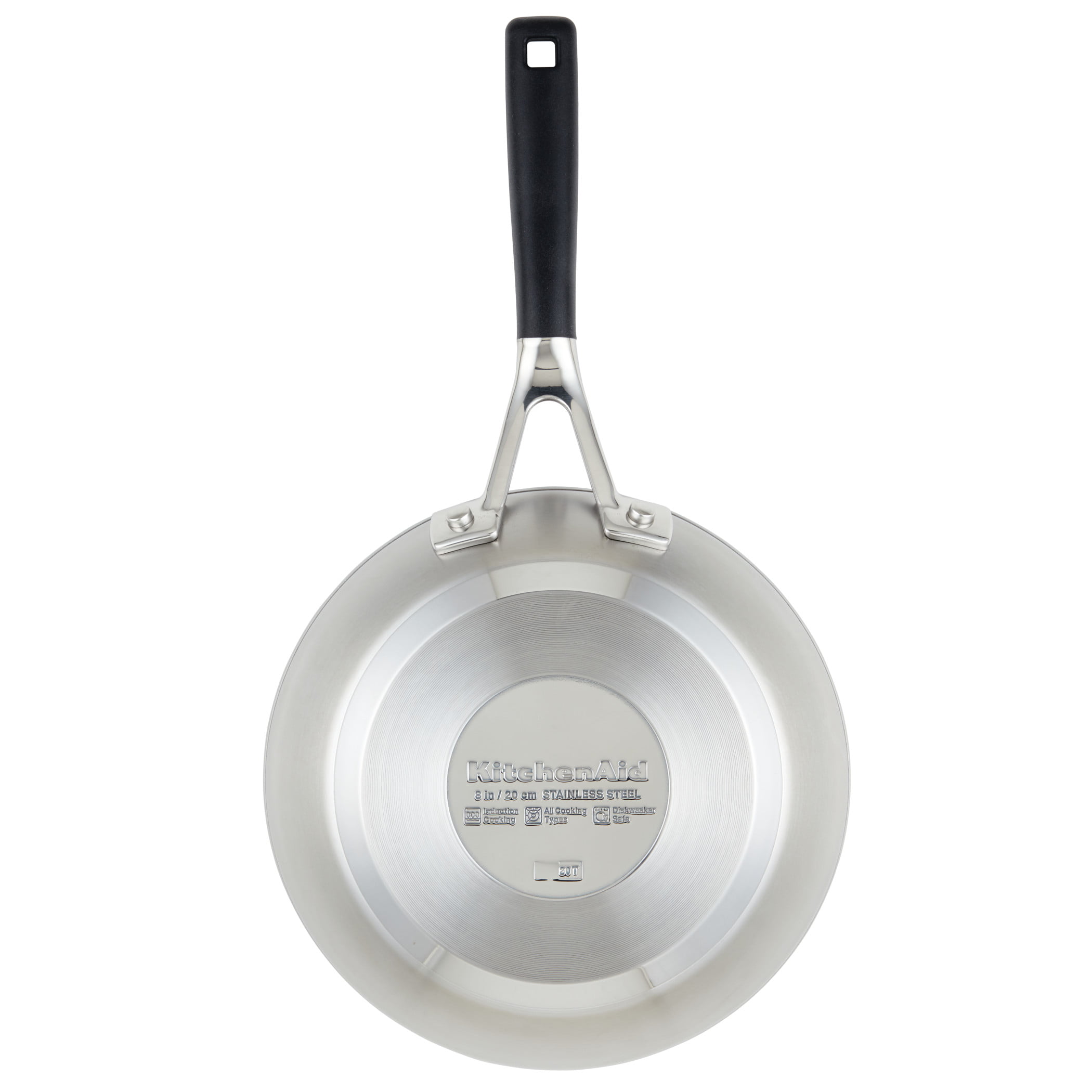 9-inch Fry Pan Induction Stainless Steel Made in the USA – Health Craft