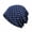 Royal Blue, variant on Women Classic Polka Dots Slouchy Beanie Hat Multi-Use Neck Scarf Hats Warm Caps