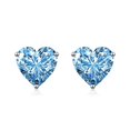 thumbnail image 3 of Charming Yellow Heart Stud Earrings, 3 of 5