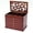 Brown, variant on Fichiouy 6 Layers Jewelry Box Wooden Jewelry Organizer/ Collection Box For Women