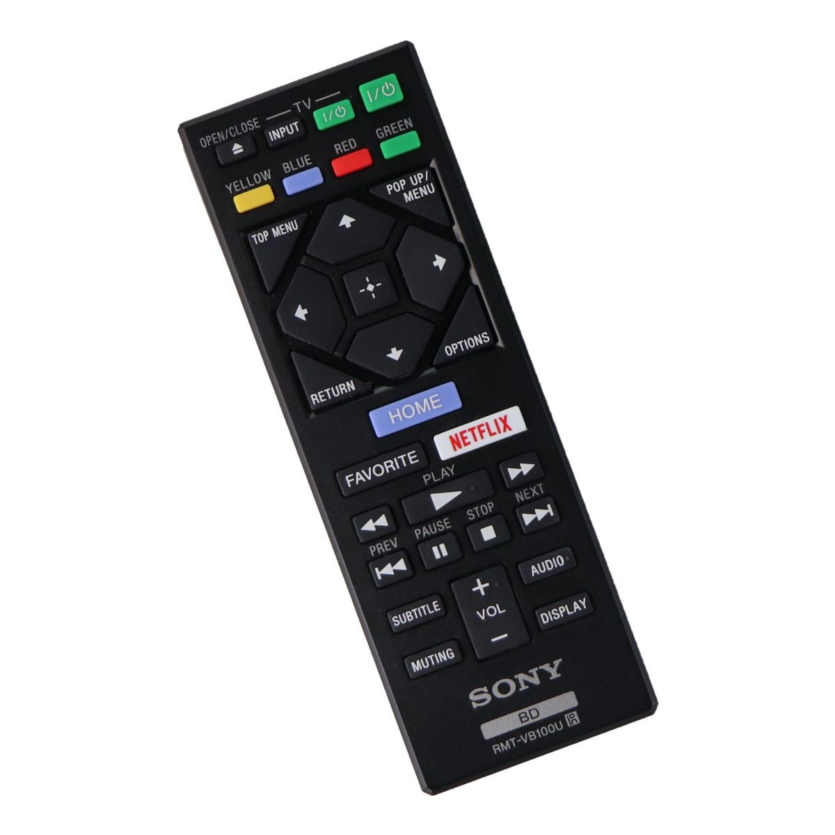 OEM Remote - Sony RMT-VB100U for Select Sony DVD and Blu-Ray Players