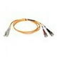 Eaton Tripp Lite Series 125 Multimode LC multi-mode Duplex 62.5/ (M) 62,5 Fiber Patch Cable (LC/ST), 2M (6 Ft.) - Câble de Raccordement - ST Multi-Mo à (M) - 2 M - Fibre Optique - Duplex - / 125 Microns – image 3 sur 3