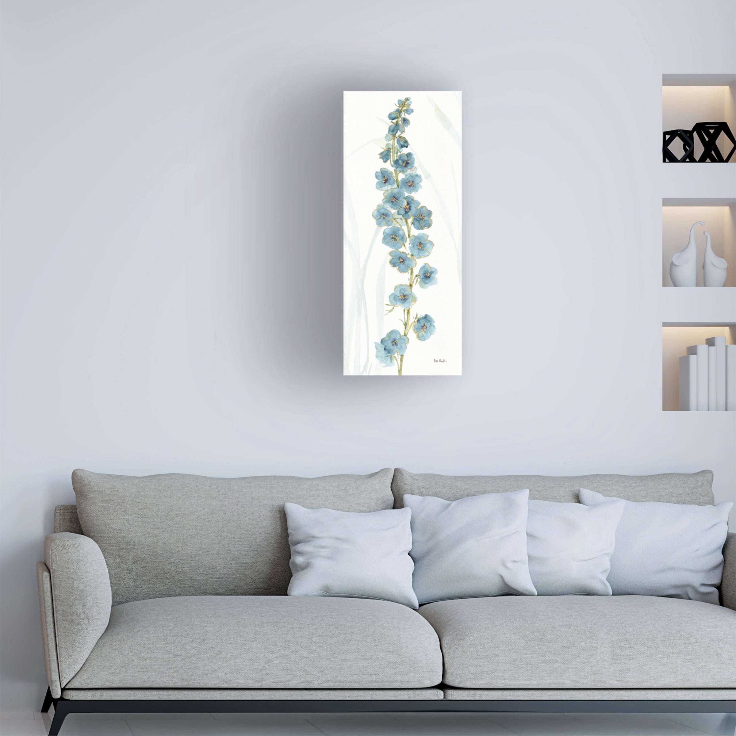 Trademark Fine Art "Rainbow Seeds Flowers VI" Canvas Art by Lisa Audit