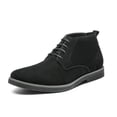 thumbnail image 1 of Botas Chukka Clásicas de Gamuza Negra para Hombre Bruno Marc Talla 10.5, 1 of 8