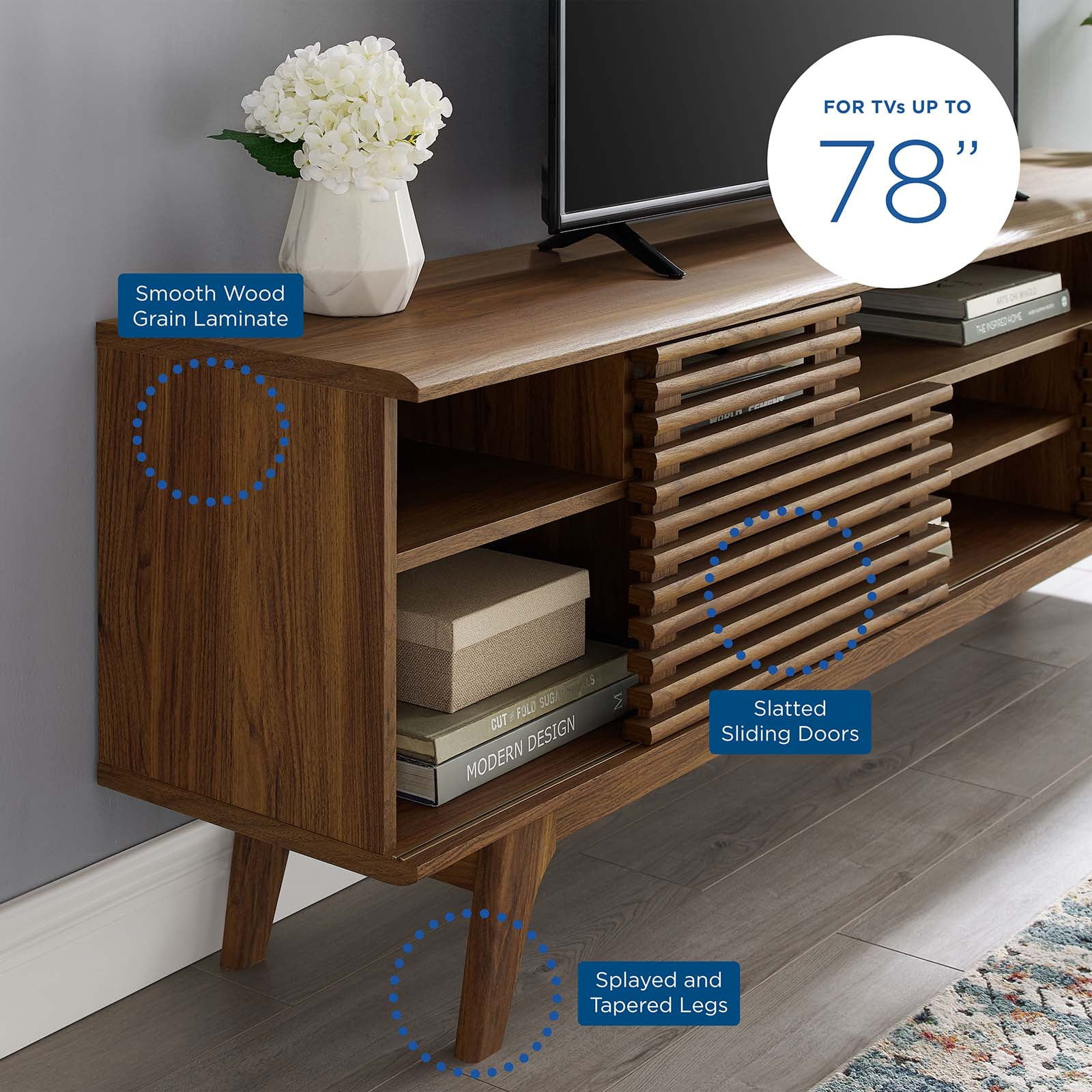 Modway render console tv stand online