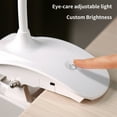 thumbnail image 4 of Matoen Clip on Lamp USB Reading Light 3 Color Modes LED Flexible Gooseneck Desk Light for Desk Eye Caring Bed Lamp for Headboard, 4 of 8