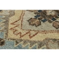 thumbnail image 4 of Alora Decor Abby 6' x 9' Traditional Dk. Brown/Brown/Blue Hand Knotted Area Rug, 4 of 4