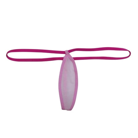 

Intimates Women Sexy T Pants Open Crotch Sexy Underwear Underpants Lingerie Spandex Simple Long Sleeve Shirts for Women Hot Pink