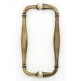 thumbnail image 3 of Alno G726-8-SN Charlie 8 Inch Back To Back Cabinet Pulls Satin Nickel, 3 of 7