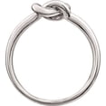 thumbnail image 2 of Knot Design Ring in 14k White Gold - Size 7, 2 of 6
