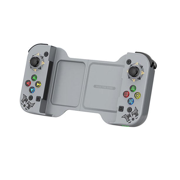 Controlador de juego 50 compatible con Bluetooth Joystick de 6 ejes Kuymtek giroscopio controlador de juego inalámbrico Motor de vibración Dual para interruptor OLED