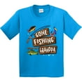 thumbnail image 3 of Inktastic Gone Fishing with My Grandpa Youth T-Shirt, 3 of 5