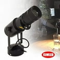thumbnail image 4 of LED Stage Light 15W Led Spotlight Portable Led White Spotlight Focal Length Adjustable 4 Apertures for DJ Disco Club Stage Party Wedding Stage, 4 of 7