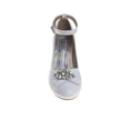 thumbnail image 4 of Badgley Mischka Girls Low Heeled Dress Pumps. (Little Kids Big Kids)White, Size: 3, 4 of 7