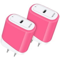 USB C Charger Wall Charger Block,2PCS AILKIN PD 20W Type C Block Charger Fast Charging Charger Plug Power Adapter USB C Brick Cube For Android Phone Fast Charger Block