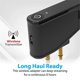 thumbnail image 3 of Adaptador de vuelo de avión con Bluetooth 5.3, transmisor A2DP para auriculares inalámbricos con cancelación de ruido Aonic 40 50, 3 of 5