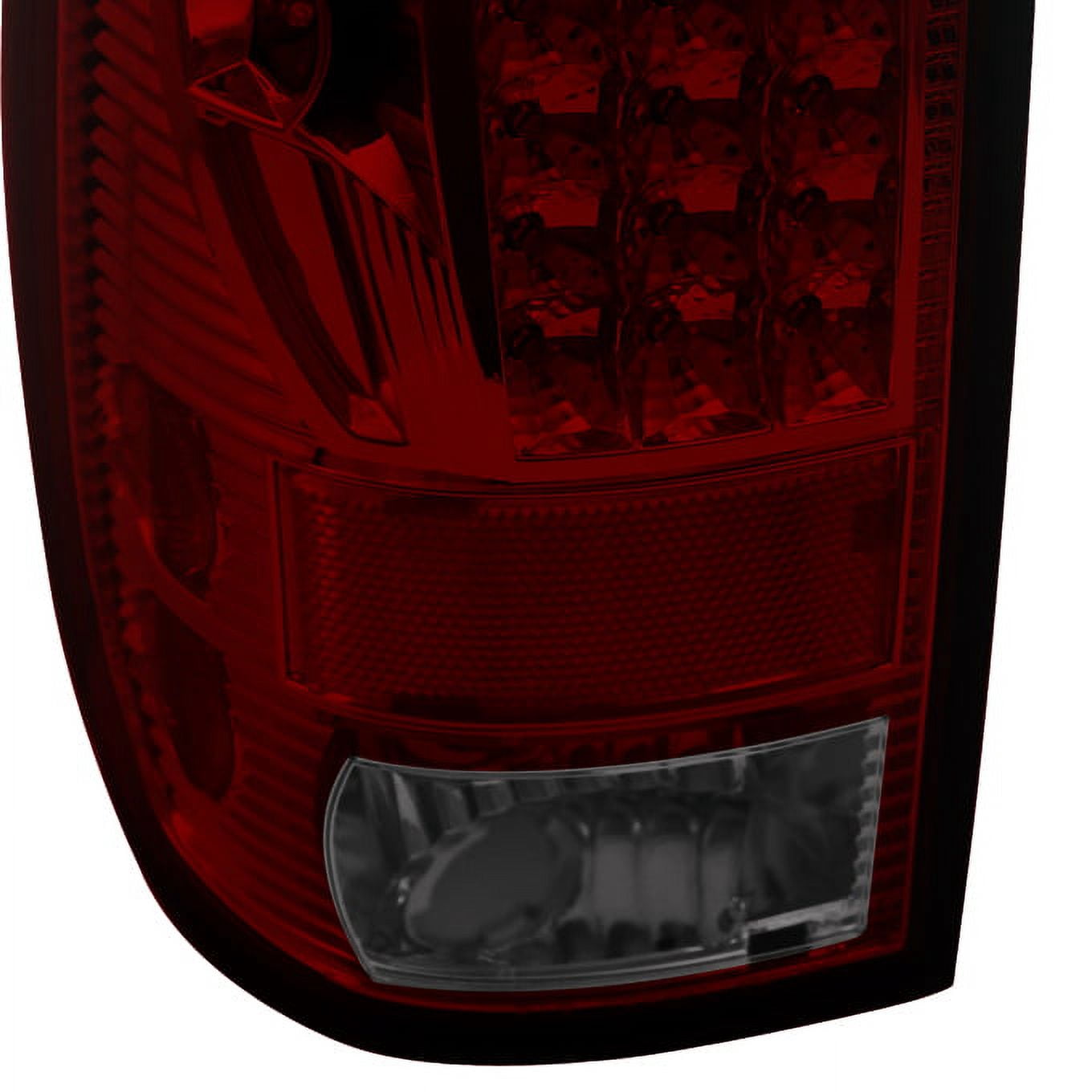 AKKON - For 97-03 Ford F150 F-150 Pickup Truck Styleside Model Red Smoke LED Tail Lights Brake Lamps Pair Pair