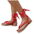 thumbnail image 4 of Sandalias de nuevo estilo Chanclas de mujer de gran tamaño con sandalias de mujer impresas Wmkox8yii  shjk5234, 4 of 9