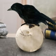 thumbnail image 3 of LIWEN Accessoire Corbeau Fait Main Forme de Corbeau Support Noir pour Extérieur, 3 of 8