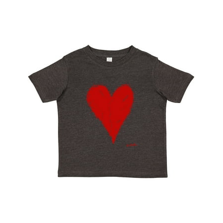 

Inktastic Red Stitched Heart Gift Toddler Boy or Toddler Girl T-Shirt