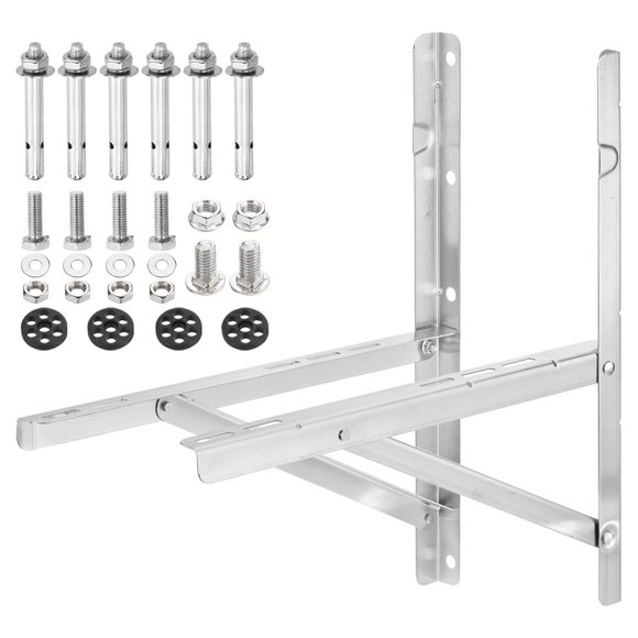 Uxcell Mini Split Wall Mounting Bracket for 9k to 36k BTU Air Conditioner Heat Pump Up to 570 Lbs