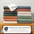 thumbnail image 2 of Great Bay Home Quick Dry Loop Textured 6-Piece Towel Set, Midnight, 2 of 6