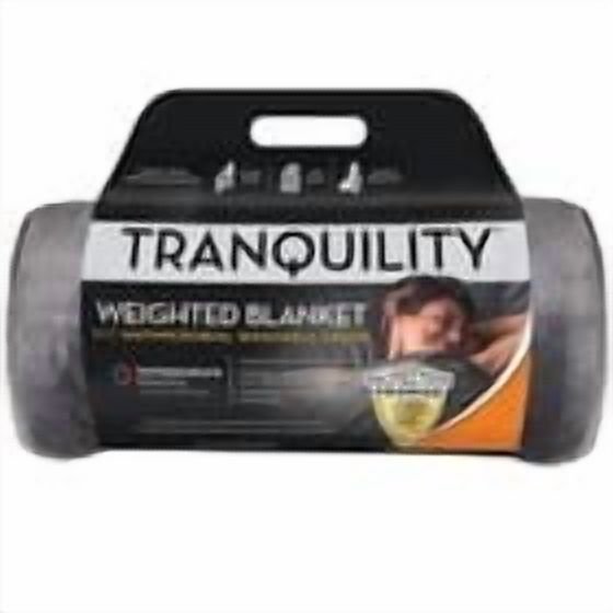 48"x72" 20lbs Temperature Balancing Weighted Blanket Gray - Tranquility