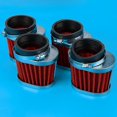 thumbnail image 1 of DWCX 4Pcs 54mm Carburetor Oval Pod Air Cleaners Filters Fit for Honda CB650 CB750 CB900 CB1000 CB1100 CBX, 1 of 5
