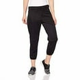 thumbnail image 1 of Alleson Athletic Girls Fast pitch Softball Belt Loop Pants, Black, Large, 1 of 6
