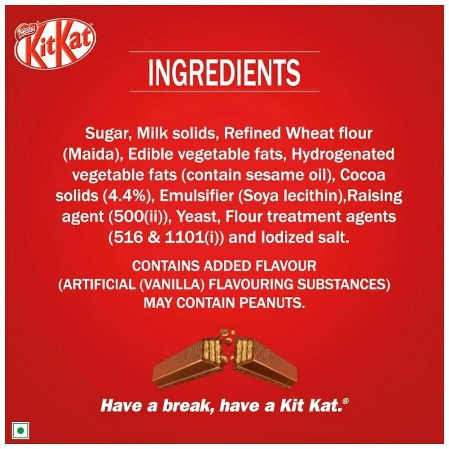 KIT KAT Milk Chocolate Wafer Candy Bars, 1.5 oz (24 Count)