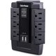 thumbnail image 2 of CyberPower P600WSURC1 Supresor De Picos, Negro, 2 of 4