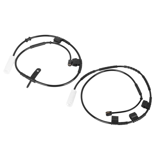 Front + Rear Axle Brake Pad Wear Sensor for MINI R55 R56 R57 R58 R59 Brake Induction Wire 34356792572 + 34356792573,1 * Front Brake Pad Sensor 1 * Rear Brake Pad Sensor,black