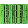 thumbnail image 1 of Ahgly Company Indoor Rectangle Solid Green Modern Area Rugs, 7' x 9', 1 of 4