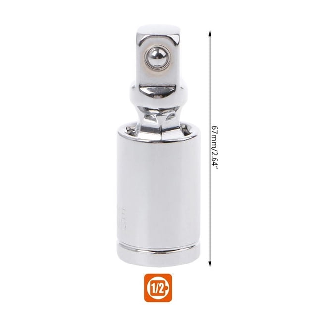 Joint For 360 Deg Ratchet Angle Extension Bar Socket Adapter 1/4 3/8 1/2" 1/2inch