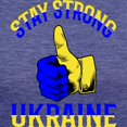 thumbnail image 3 of CafePress - Stay Strong Ukraine Support Ukraine T Shirt - Womens Tri-blend T-Shirt, 3 of 4