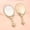 Gold, variant on YHAICO Elegant Rose Gold Handheld Mirror with Classic Engraved Design - High-Definition Glass for True-to-Life Makeup - Compact Portable Mirror for Travel
