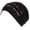 Black, variant on UJNDER Turban Long Caps Women Head Wrap Mesh Style Breathable Bonnet Hair Wrap Coffee,One Size