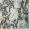 thumbnail image 4 of Luxe Weavers Ivory 9x12 Marble Abstract Area Rug Gold, Stain-Resistant Carpet, 4 of 10