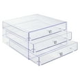 thumbnail image 2 of Simply Tidy 3-Drawer Cabinet Organizer, Clear, 2 of 4