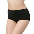 thumbnail image 2 of sovlvnd Seamless Panties for Women on Clearance Sexy Solid Color Mid-waist Sexy Seamless Briefs Ladies underwear Panties, 2 of 4
