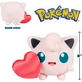 thumbnail image 3 of Pokemon 8" Valentine Jigglypuff Plush w/Heart Emoji Accessory - 2026 Limited Edition - Officially Licensed - Authentic Soft Stuffed Valentine's Day Animal Toy Figure - Gift for Her, Him & Fans!, 3 of 5