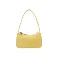 thumbnail image 1 of Bolsa de mano de piel sintética de cocodrilo retro, de hombro informal para mujer (amarillo) Ehuebsd Para Estrenar, 1 of 8