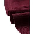 thumbnail image 5 of Agnes Orinda Women's Plus Size Babydoll Tops Long Sleeve Crew Neck Casual Loose Peplum Blouses Tunics 3X Burgundy, 5 of 6