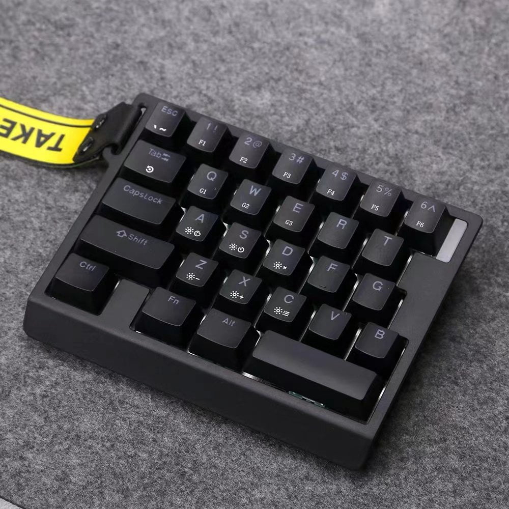 ZUOYA One Handed Magnetic Switch Gaming Keyboard, 8K Polling Rate Rapid Trigger Snap Tap for Valorant PC