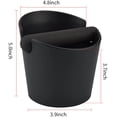 thumbnail image 4 of Caja para golpear café de 4,8 pulgadas, duradera, con absorción de impactos, estilo barista, con barra extraíble y base antideslizante, regalo (redonda) Sincero Electrónica, 4 of 5